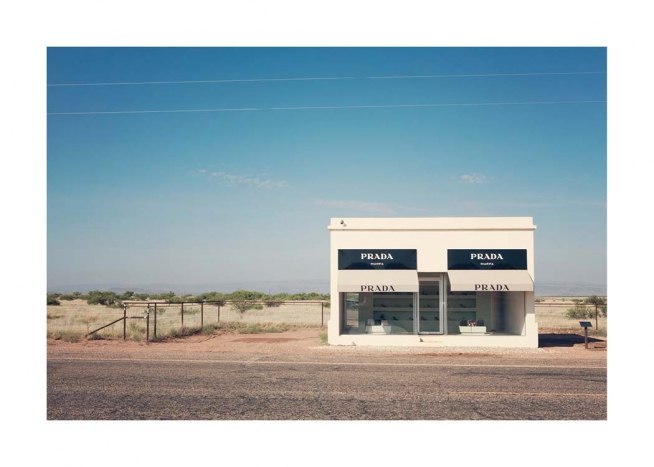Prada Marfa Poster