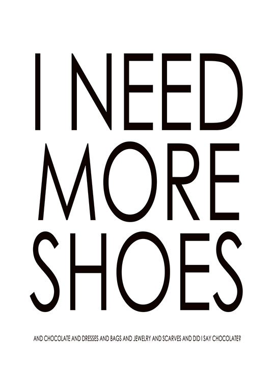 I Need More, Posters