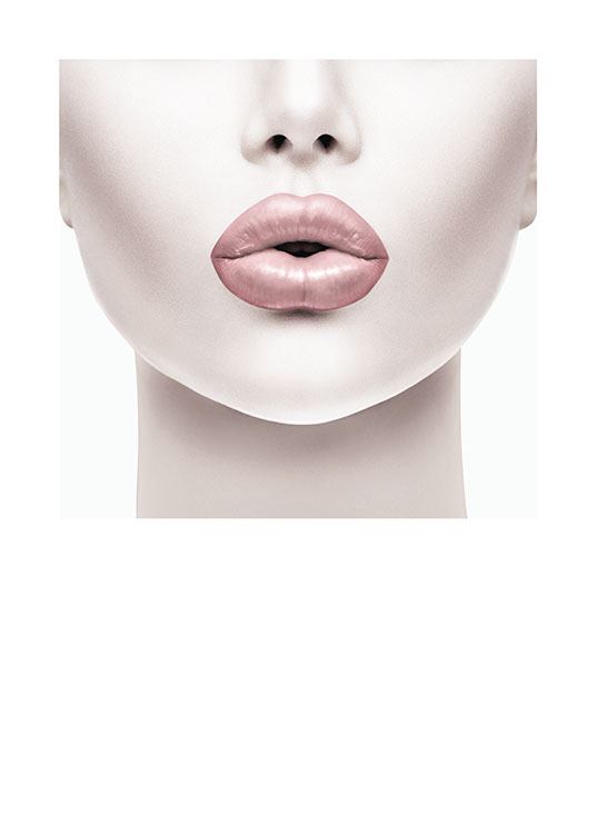 Pink Lips, Poster / Moda con Desenio AB (7846)
