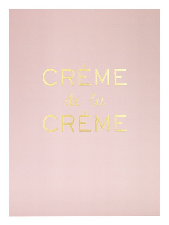 Creme De La Creme, Poster / Moda con Desenio AB (7874)