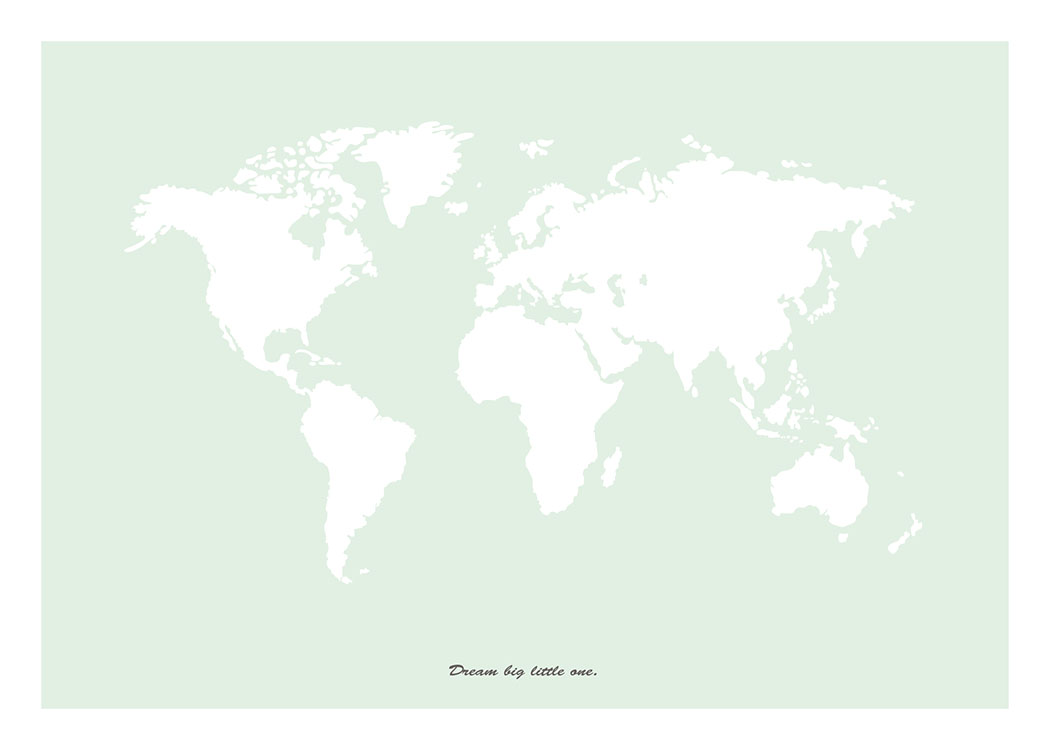 Dream Big Little One, Green, Posters