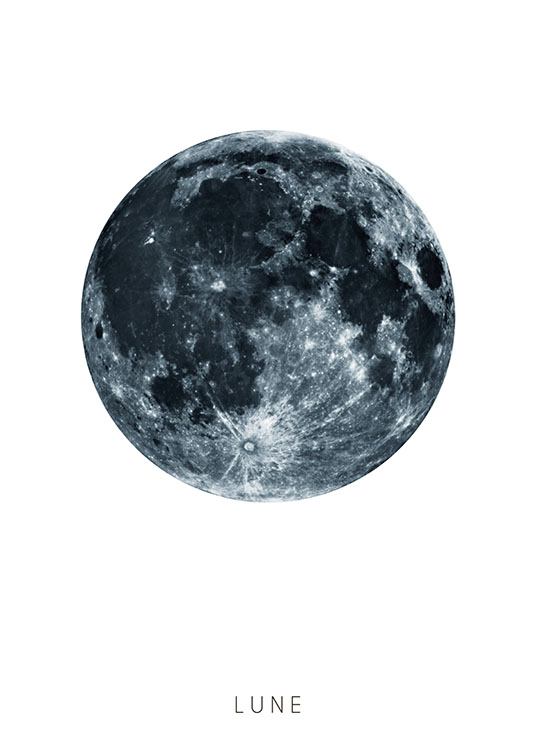Lune, Poster / Diseño gráfico con Desenio AB (8143)
