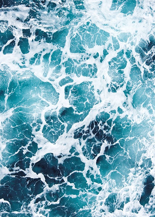 Sea Foam, Poster / Naturaleza con Desenio AB (8323)