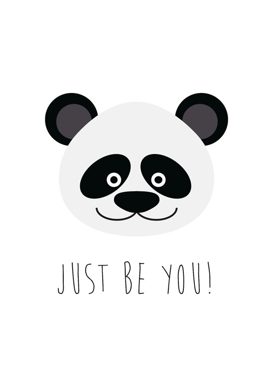 Just Be You, Poster / Pósters infantiles con Desenio AB (8510)