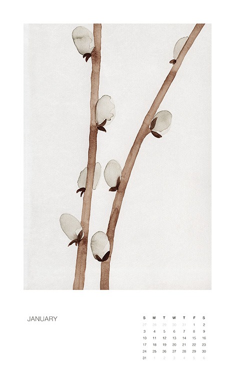 Botanical Art Calendar