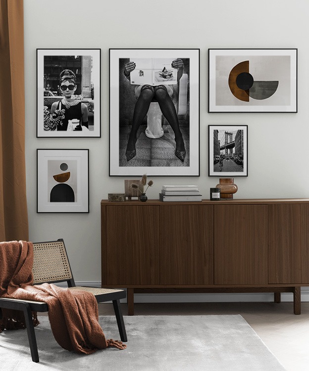 Fotos en blanco y negro y abstracciones