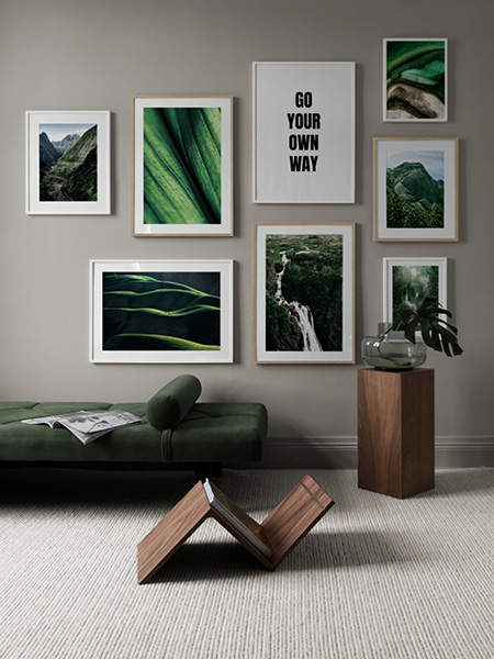 Pósters de naturaleza de Desenio. Imágenes de paisajes, montañas y mares.